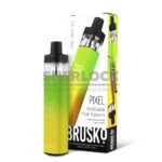 Перезаправляемая POD-система BRUSKO PIXEL (Зеленый) купить с доставкой в СПб, по России и СНГ. Цена. Изображение №11.