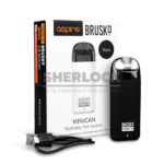 POD-система Aspire BRUSKO MINICAN (Черный) купить с доставкой в СПб, по России и СНГ. Цена. Изображение №12.