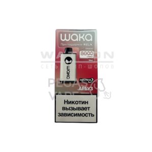 Электронная сигарета WAKA soPRO DM 8000 Peach Strawberry (Персик Клубника ) купить с доставкой в СПб, по России и СНГ. Цена. Изображение №6.