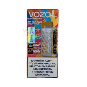 Электронная сигарета VOZOL GEAR POWER 20000 (Питахайя банан вишня) купить с доставкой в СПб, по России и СНГ. Цена. Изображение №7.