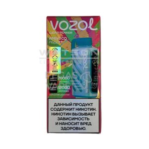 Электронная сигарета VOZOL GEAR POWER 20000 (Вишня ягоды со льдом) купить с доставкой в СПб, по России и СНГ. Цена. Изображение №8.