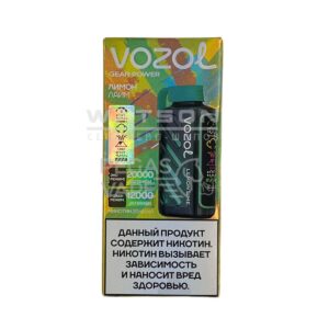 Электронная сигарета VOZOL GEAR POWER 20000 (Освежающая мята) купить с доставкой в СПб, по России и СНГ. Цена. Изображение №7.