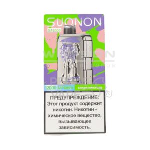 Электронная сигарета SUONON S 12000 (Лесные ягоды ) купить с доставкой в СПб, по России и СНГ. Цена. Изображение №5.