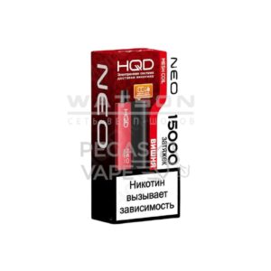 Электронная сигарета HQD NEO 15000 (Арбузная жвачка) купить с доставкой в СПб, по России и СНГ. Цена. Изображение №6.