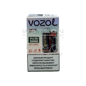 Электронная сигарета VOZOL VISTA 20000 (Вишня лимон) купить с доставкой в СПб, по России и СНГ. Цена. Изображение №6.