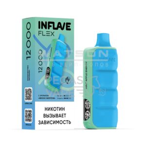 Электронная сигарета INFLAVE FLEX 12000 (Шоколадное молоко) купить с доставкой в СПб, по России и СНГ. Цена. Изображение №6.