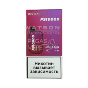 Электронная сигарета ATTACKER PS 10000 (Клубника) купить с доставкой в СПб, по России и СНГ. Цена. Изображение №7.