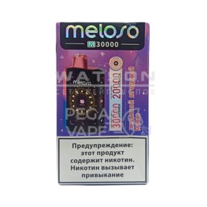 Электронная сигарета MELOSO M30000 (Клубника банан) купить с доставкой в СПб, по России и СНГ. Цена. Изображение №7.