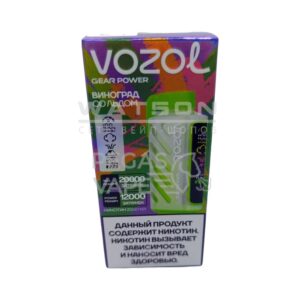 Электронная сигарета VOZOL GEAR POWER 20000 (Черничный шторм) купить с доставкой в СПб, по России и СНГ. Цена. Изображение №6.