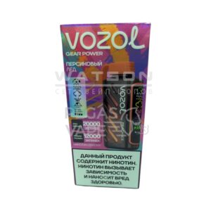 Электронная сигарета VOZOL GEAR POWER 20000 (Манго лед) купить с доставкой в СПб, по России и СНГ. Цена. Изображение №6.