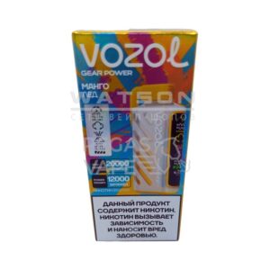 Электронная сигарета VOZOL GEAR POWER 20000 (Персиковый лед) купить с доставкой в СПб, по России и СНГ. Цена. Изображение №7.
