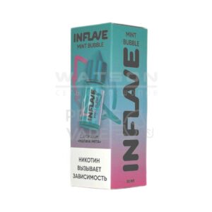 Жидкость INFLAVE BUBBLE (Мятная жвачка) 30 мл 2% (20 мг/мл) купить с доставкой в СПб, по России и СНГ. Цена. Изображение №4.