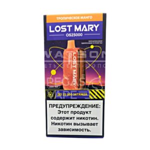 Электронная сигарета LOST MARY OS 25000 (Горная мята) купить с доставкой в СПб, по России и СНГ. Цена. Изображение №7.