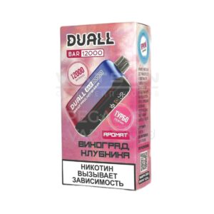 Электронная сигарета DUALL BAR 12000 (Ананас киви) купить с доставкой в СПб, по России и СНГ. Цена. Изображение №7.