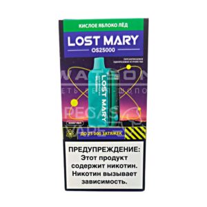 Электронная сигарета LOST MARY OS 25000 (Перечная мята) купить с доставкой в СПб, по России и СНГ. Цена. Изображение №6.