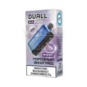 Электронная сигарета DUALL BAR 12000 (Морозный Ред Булл) купить с доставкой в СПб, по России и СНГ. Цена. Изображение №4.