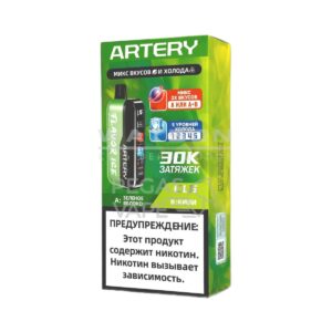 Электронная сигарета Artery CL6 30000 (FLAVOR+ICE edtion) (Кислый ананас маракуйя) купить с доставкой в СПб, по России и СНГ. Цена. Изображение №8.