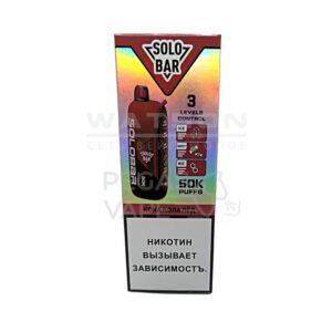 Электронная сигарета SOLOBAR 50000 (Черника мята лед) купить с доставкой в СПб, по России и СНГ. Цена. Изображение №7.