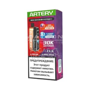 Электронная сигарета Artery CL6 30000 (FLAVOR+ICE edtion) (Мята лимон) купить с доставкой в СПб, по России и СНГ. Цена. Изображение №5.
