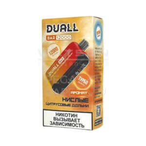 Электронная сигарета DUALL BAR 12000 (Кислые мармеладные змейки с дикими ягодами) купить с доставкой в СПб, по России и СНГ. Цена. Изображение №7.