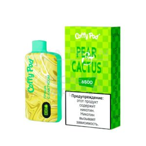 Электронная сигарета COFFY POD 10500 (Гренни смит ананас) купить с доставкой в СПб, по России и СНГ. Цена. Изображение №7.