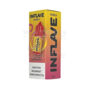 Жидкость INFLAVE BUBBLE (Клубничное мороженое) 30 мл 2% (20 мг/мл) купить с доставкой в СПб, по России и СНГ. Цена. Изображение №7.