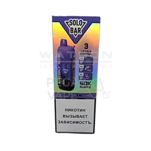 Электронная сигарета SOLOBAR 50000 (Клубника арбуз лед) купить с доставкой в СПб, по России и СНГ. Цена. Изображение №7.