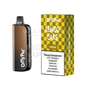 Электронная сигарета COFFY POD 10500 (Кофе с шоколадом) купить с доставкой в СПб, по России и СНГ. Цена. Изображение №7.