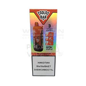 Электронная сигарета SOLOBAR 50000 (Персик виноград) купить с доставкой в СПб, по России и СНГ. Цена. Изображение №7.