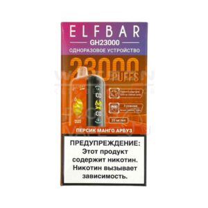 Электронная сигарета ELF BAR Planet GH23000 (Мята) купить с доставкой в СПб, по России и СНГ. Цена. Изображение №8.