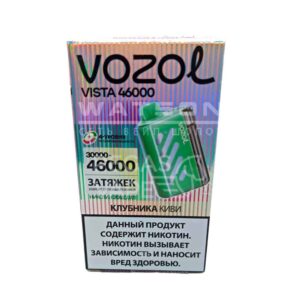 Электронная сигарета VOZOL VISTA 46000 (Двойной яблочный лед) купить с доставкой в СПб, по России и СНГ. Цена. Изображение №4.