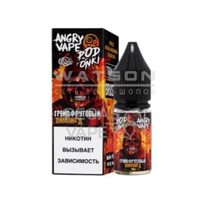 Жидкость ANGRY VAPE x PODONKI (Лимонный джем) 10 мл 2% (20 мг/мл) купить с доставкой в СПб, по России и СНГ. Цена. Изображение №7.