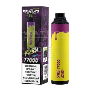 Электронная сигарета MONSTERVAPOR SPACE 11000 (Виноград с вишней) купить с доставкой в СПб, по России и СНГ. Цена. Изображение №7.