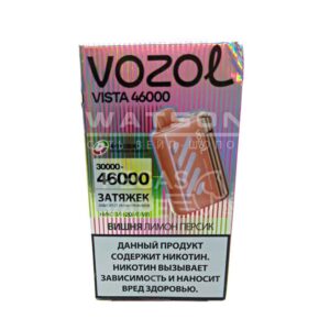 Электронная сигарета VOZOL VISTA 46000 (Клубника банан) купить с доставкой в СПб, по России и СНГ. Цена. Изображение №6.