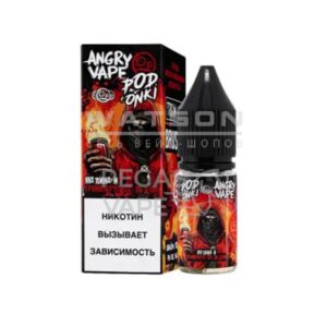 Жидкость ANGRY VAPE x PODONKI (Лимонный джем) 10 мл 2% (20 мг/мл) купить с доставкой в СПб, по России и СНГ. Цена. Изображение №6.