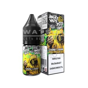 Жидкость ANGRY VAPE x PODONKI (Фреш Фейхоа Лимон Мята) 10 мл 2% (20 мг/мл) купить с доставкой в СПб, по России и СНГ. Цена. Изображение №7.