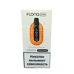 Электронная сигарета FLONQ ULTRA 20000 (Лимон мята) купить с доставкой в СПб, по России и СНГ. Цена. Изображение №6.